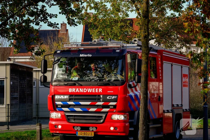Kind bevrijdt uit bakfiets door brandweer