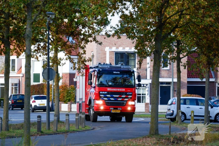 Kind bevrijdt uit bakfiets door brandweer