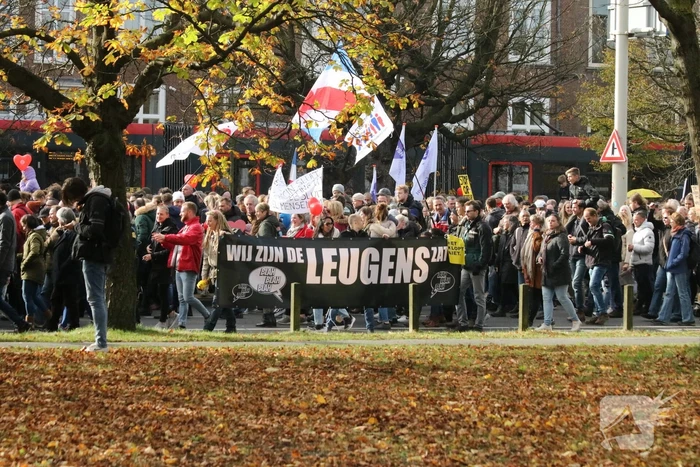 Grote demonstratie tegen coronamaatregelen
