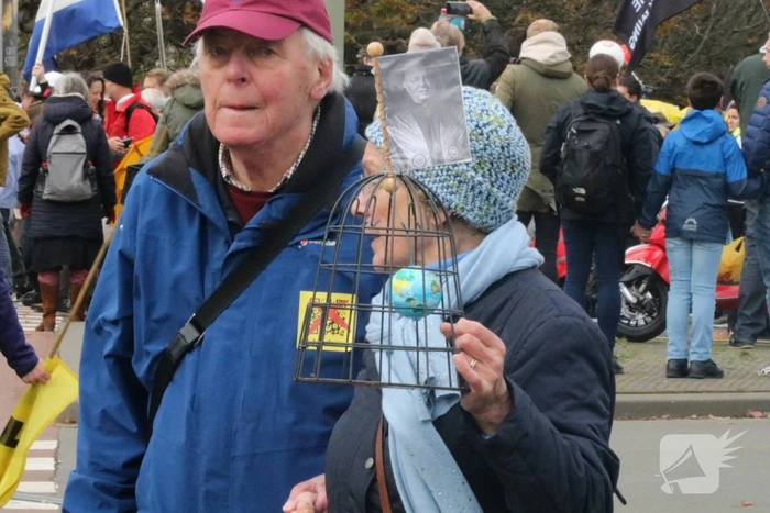 Grote demonstratie tegen coronamaatregelen