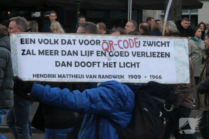 Grote demonstratie tegen coronamaatregelen