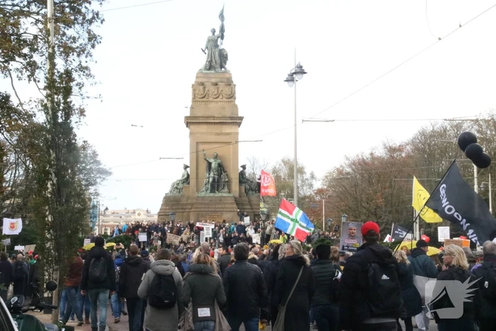 Grote demonstratie tegen coronamaatregelen