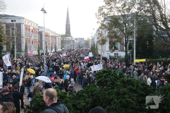 Grote demonstratie tegen coronamaatregelen