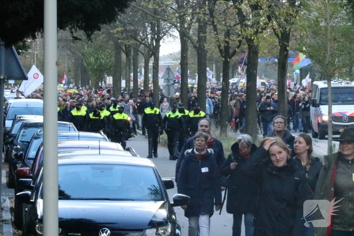 Grote demonstratie tegen coronamaatregelen