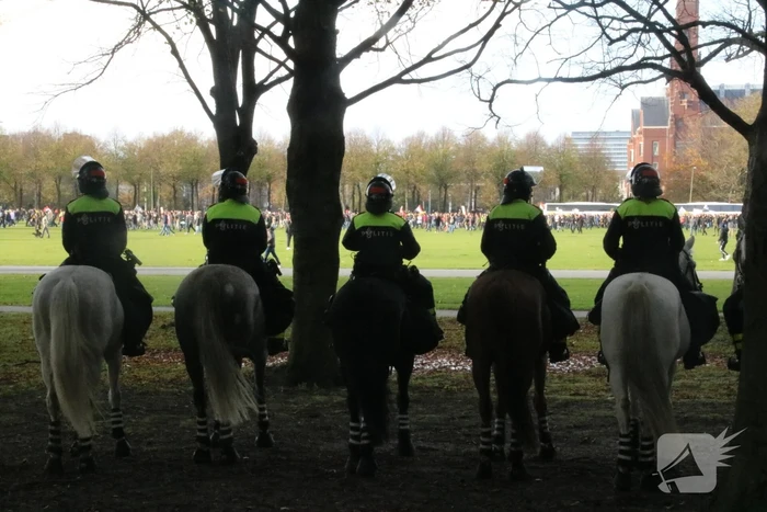 Grote demonstratie tegen coronamaatregelen