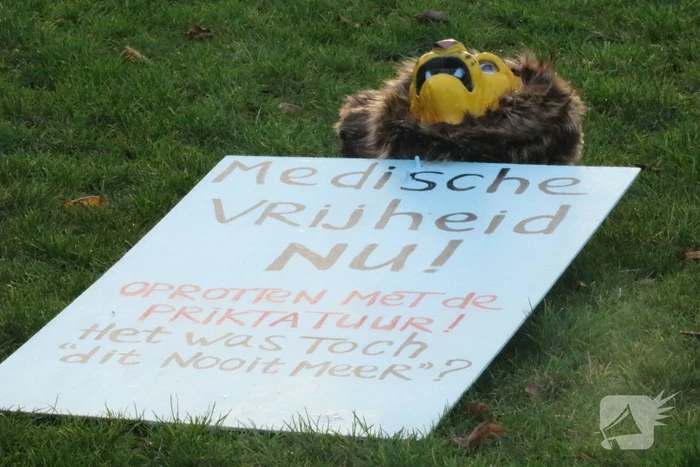 Grote demonstratie tegen coronamaatregelen