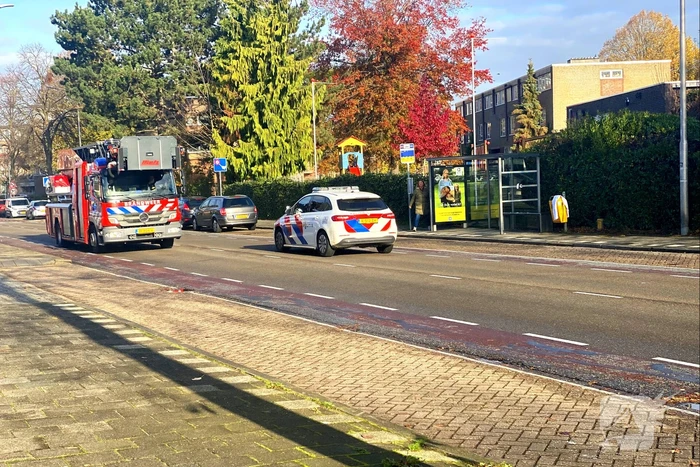 Brandweer doet onderzoek naar vreemde lucht