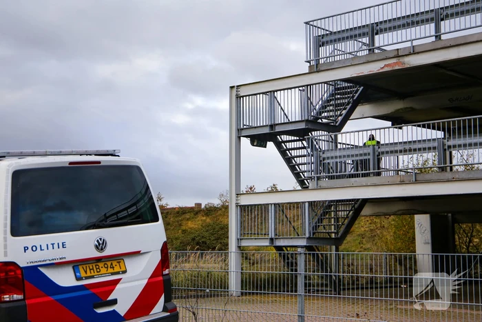 Brand gesticht in parkeergarage
