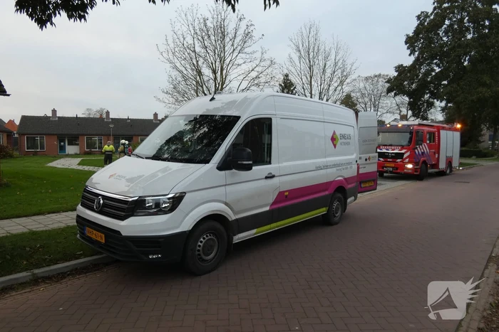 Brandweer doet onderzoek naar gaslucht