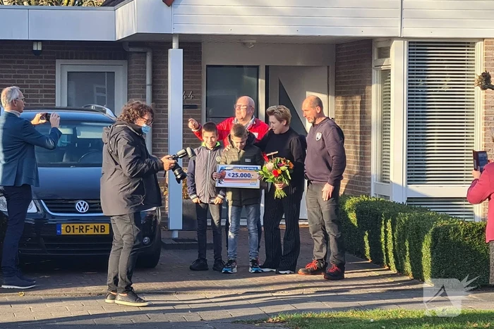 Prijs van Postcode Loterij valt