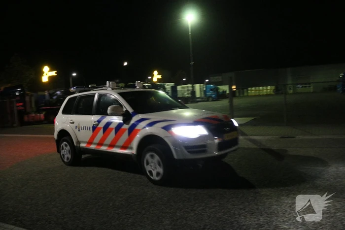 Groot politie onderzoek op bedrijventerrein