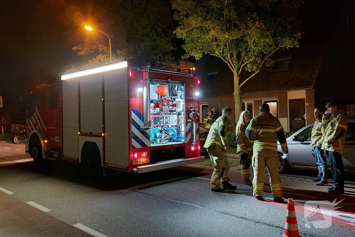 Brandweer verricht metingen naar koolstofmonoxide