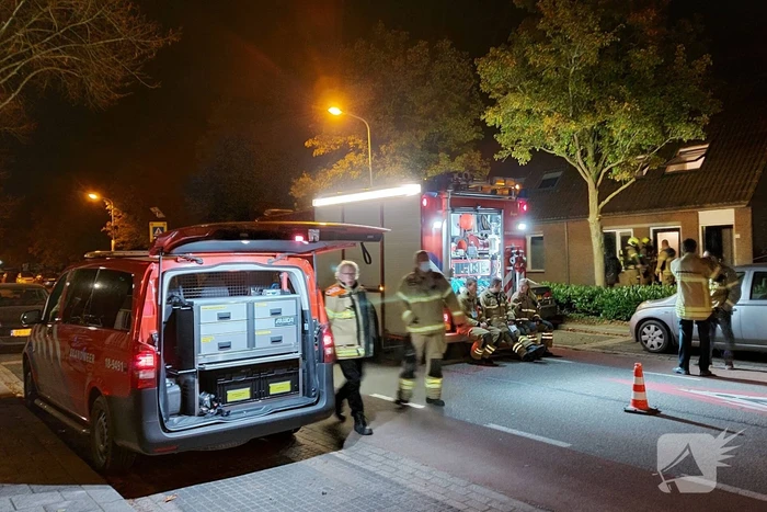 Brandweer verricht metingen naar koolstofmonoxide