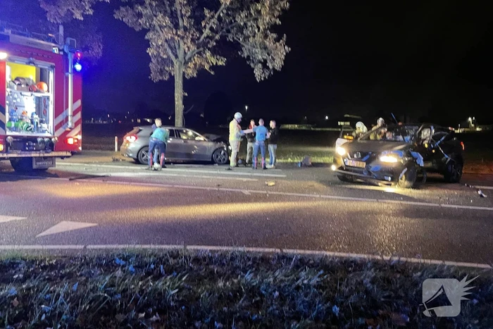 Veel schade na ongeval op kruising