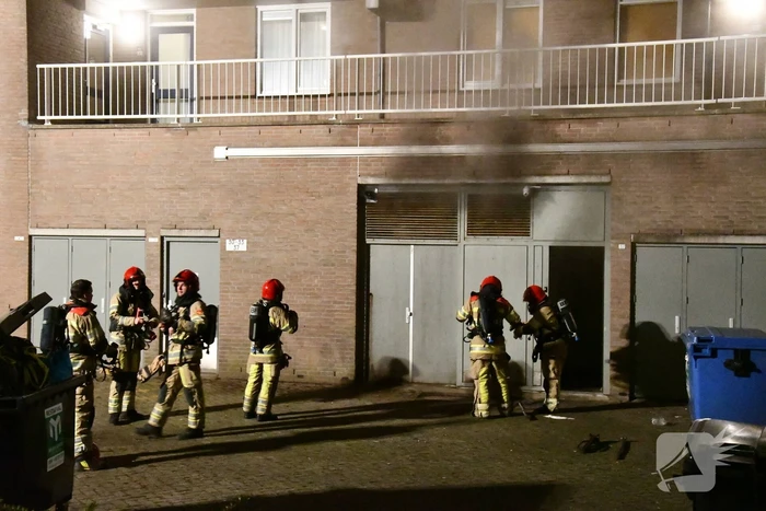 Veel rookontwikkeling bij brand in restaurant