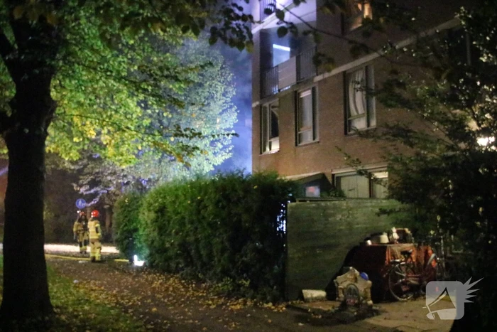 Explosiegevaar bij brand in woning