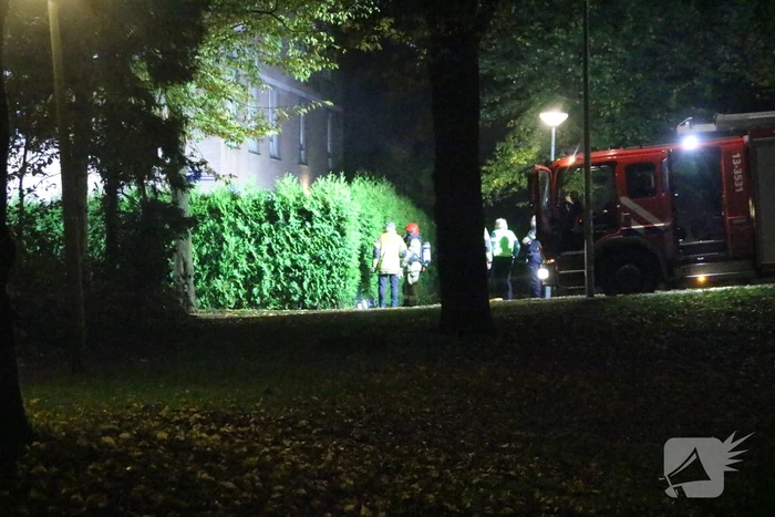Explosiegevaar bij brand in woning