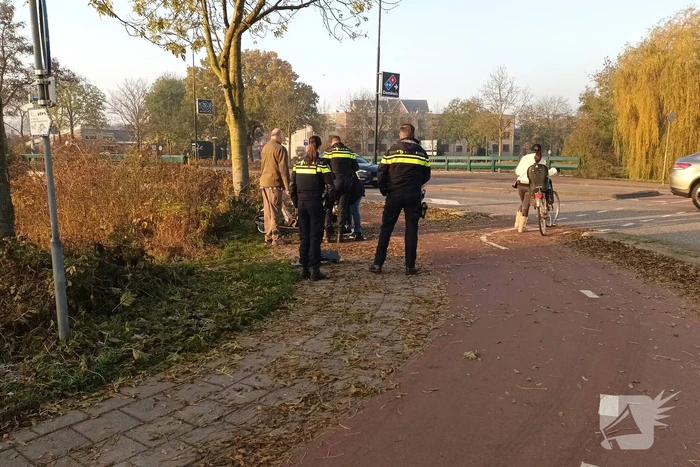 Scootmobiel valt om bestuurder gewond