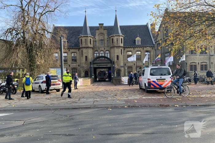 Bedrijfsverzamelgebouw ontruimd na afgaan brandalarm