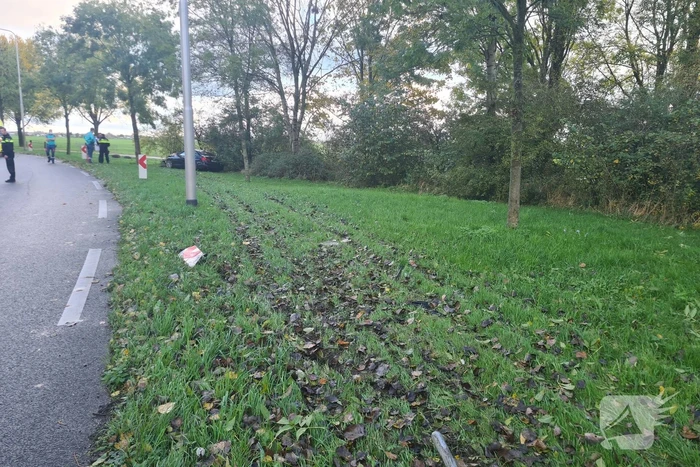 Bestuurder verliest macht over stuur en raakt boom