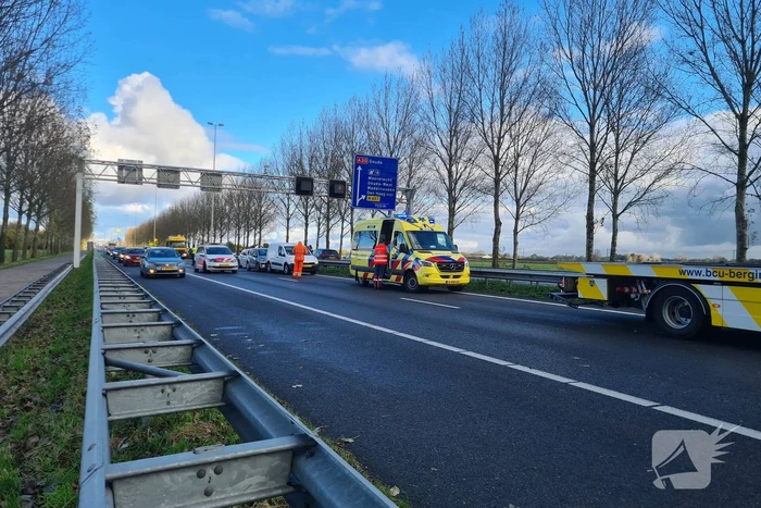 Flinke file na kop-staartaanrijding