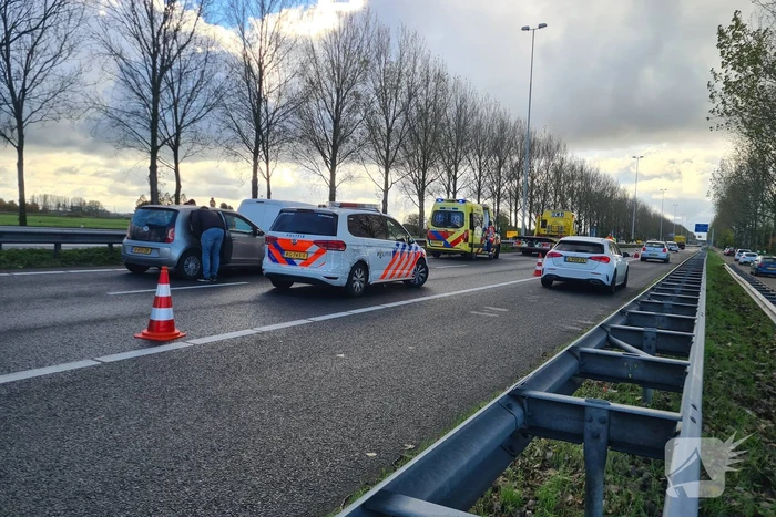 Flinke file na kop-staartaanrijding