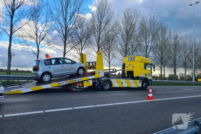 Flinke file na kop-staartaanrijding