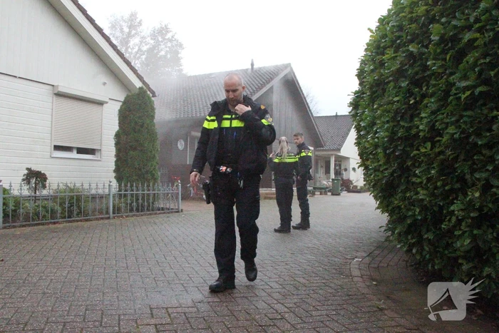 Veel rook door brand in chalet