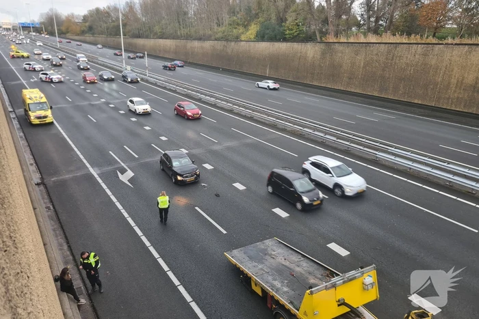 ongeval rijksweg a12 l 27,5 waddinxveen