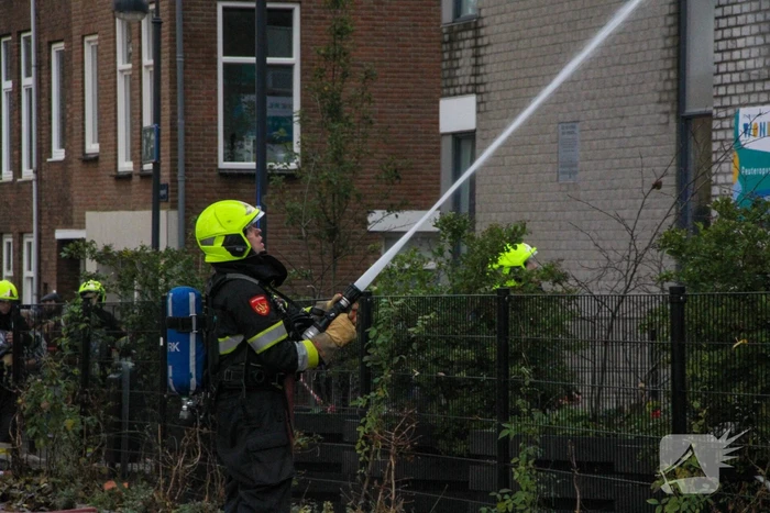 Zeer grote brand bij basisschool