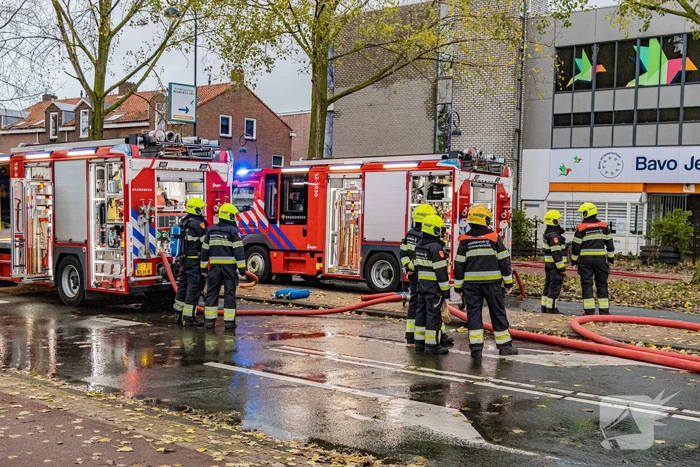 Zeer grote brand bij basisschool