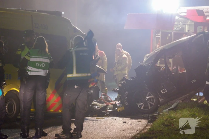 Drie slachtoffers overleden door ongeval tussen ambulance en personenauto