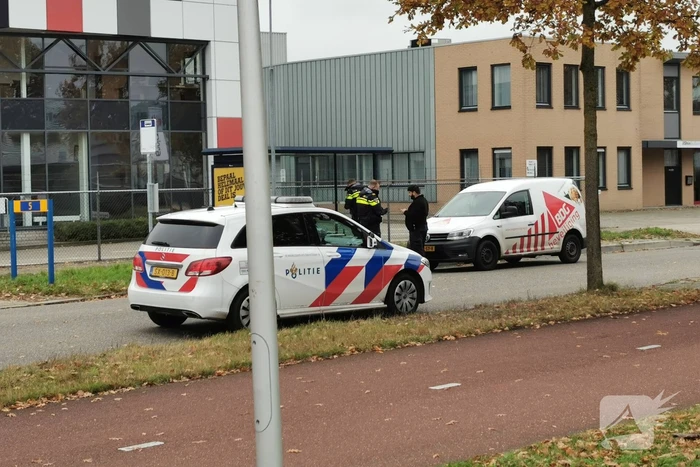 Persoon aangehouden op afgesloten terrein