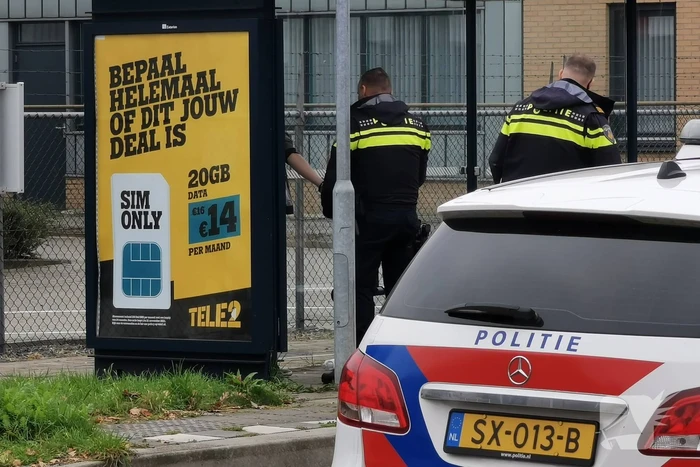 Persoon aangehouden op afgesloten terrein