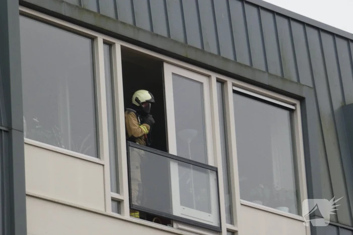Woningbrand in appartementencomplex