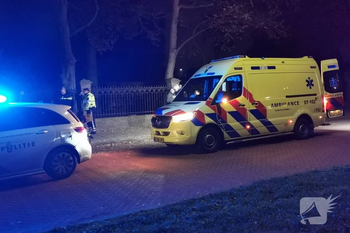 Scooterrijdster gewond na harde val