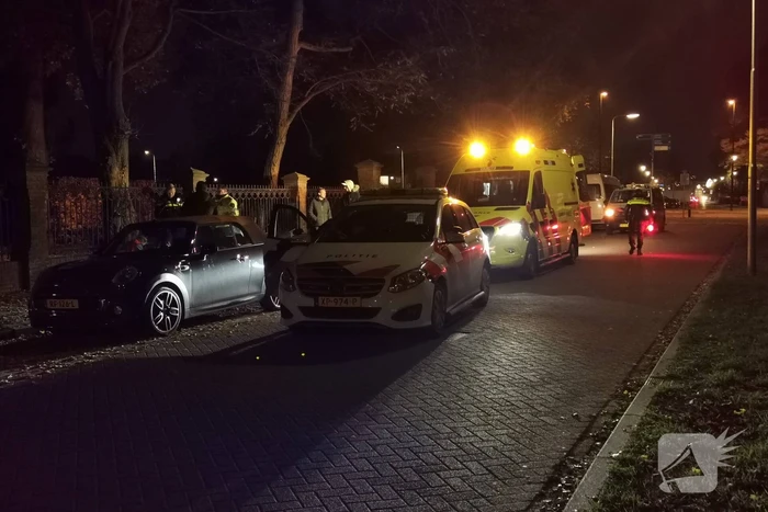 Scooterrijdster gewond na harde val