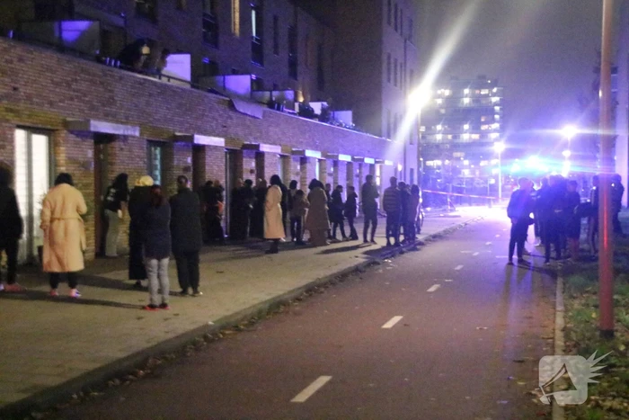 Veel bekijks bij brand in woning