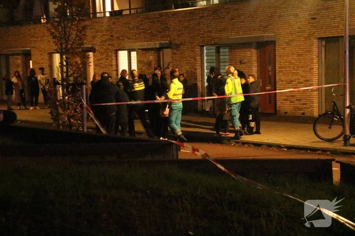 Veel bekijks bij brand in woning