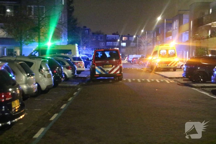 Veel bekijks bij brand in woning