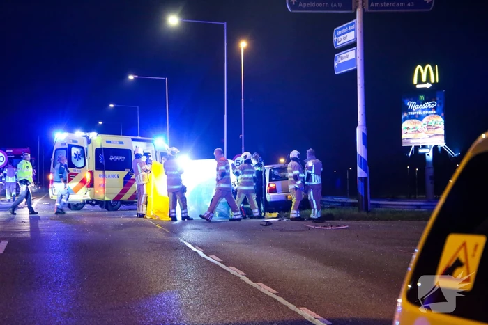 Persoon overleden na ernstig ongeval