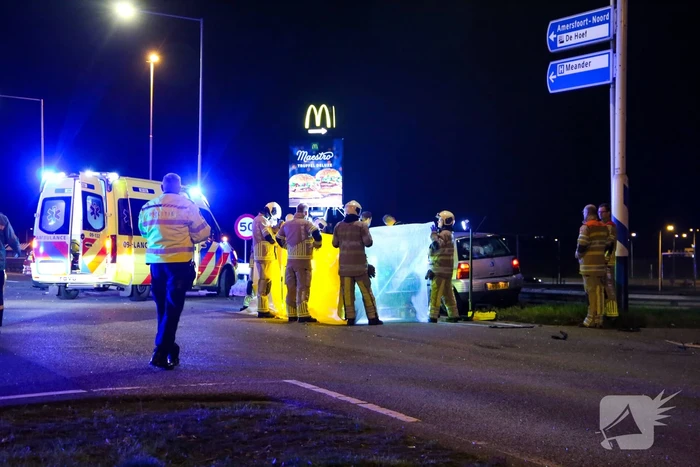 Persoon overleden na ernstig ongeval