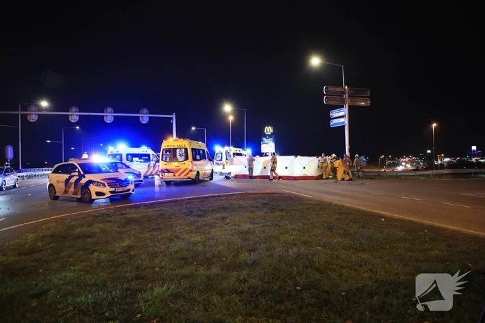 Persoon overleden na ernstig ongeval