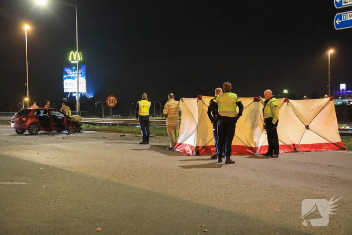 Persoon overleden na ernstig ongeval