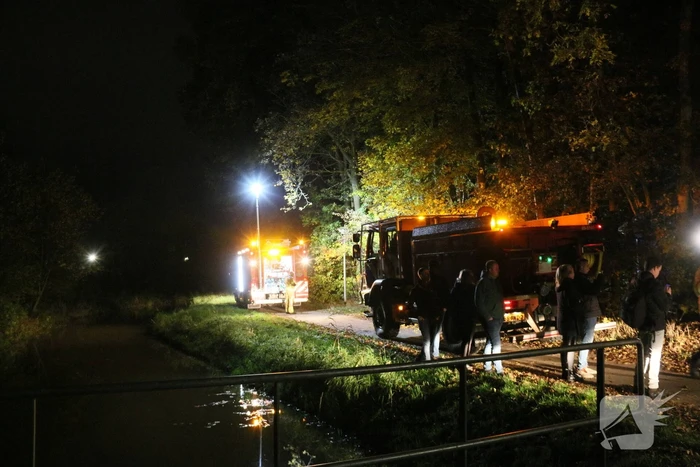 Uitslaande brand in gebouw voormalige schaatsbaan