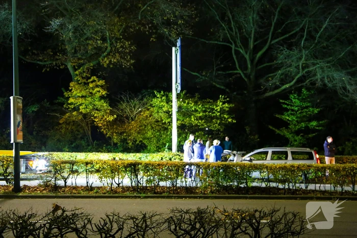 Flinke schade aan personenauto's door kop-staartbotsing