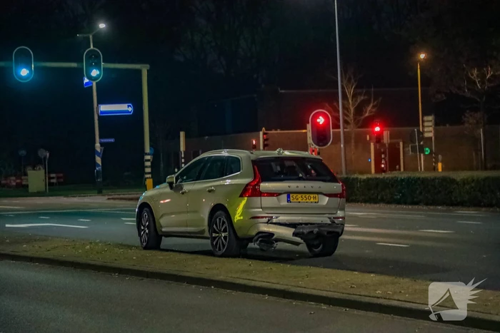 Flinke schade aan personenauto's door kop-staartbotsing
