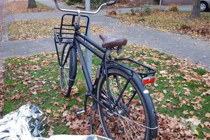 Overstekende fietser aangereden