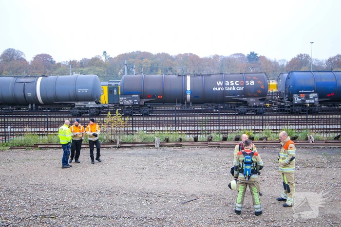 Mogelijk brand in trein bij De Rijtuigenloods