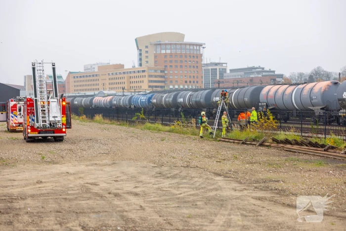 Mogelijk brand in trein bij De Rijtuigenloods